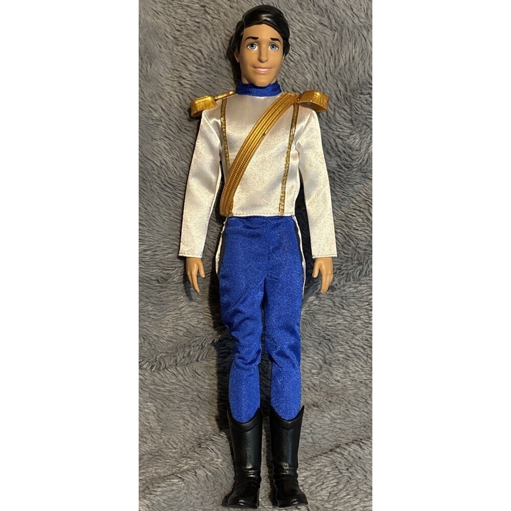 Disney Store The Little Mermaid Prince Eric 12" Doll ~ Groom Articulated Arms